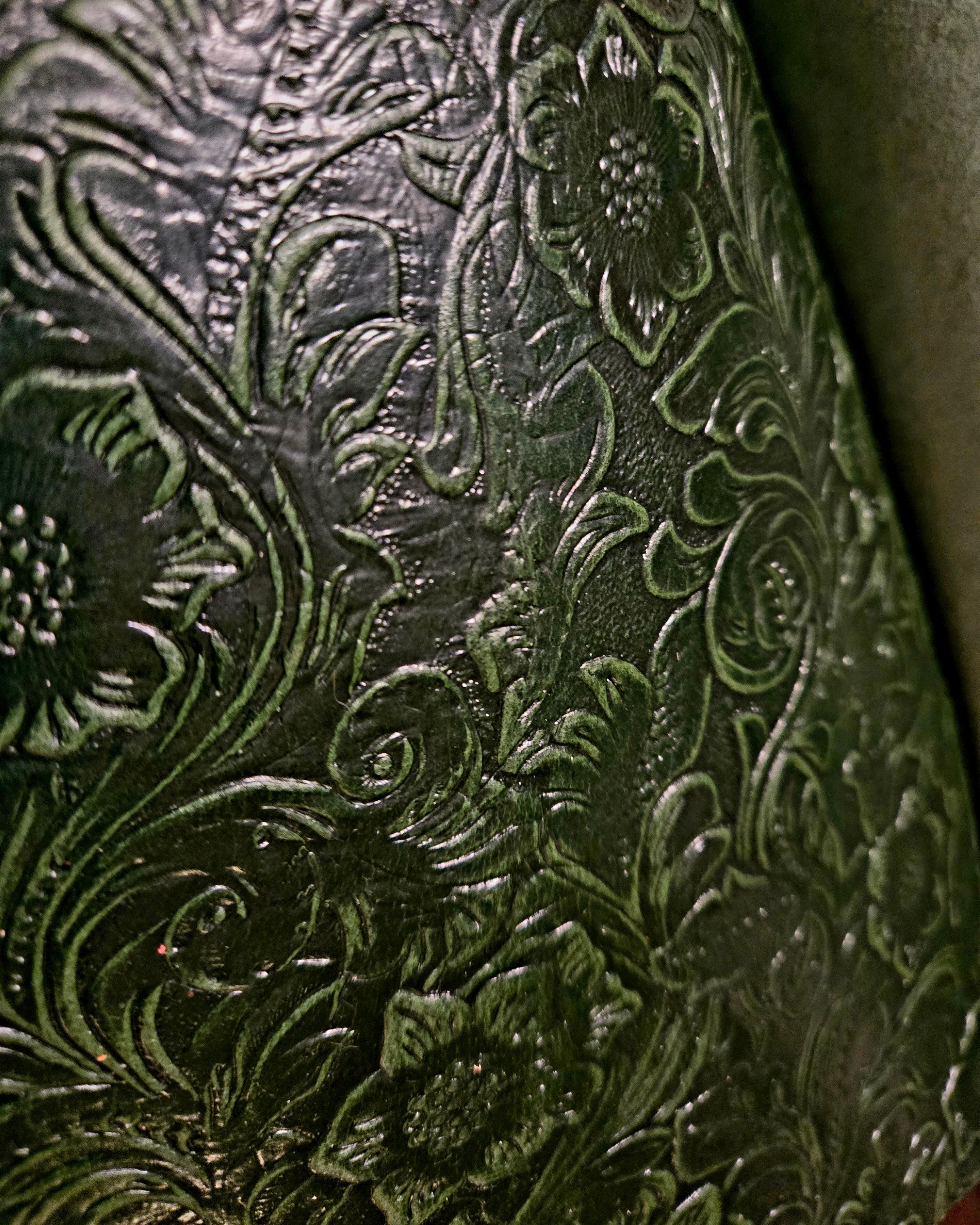 Embossed & Printed Leathers – Ember & Hide