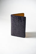 Iridescent Purple Gator Print Passport Wallet