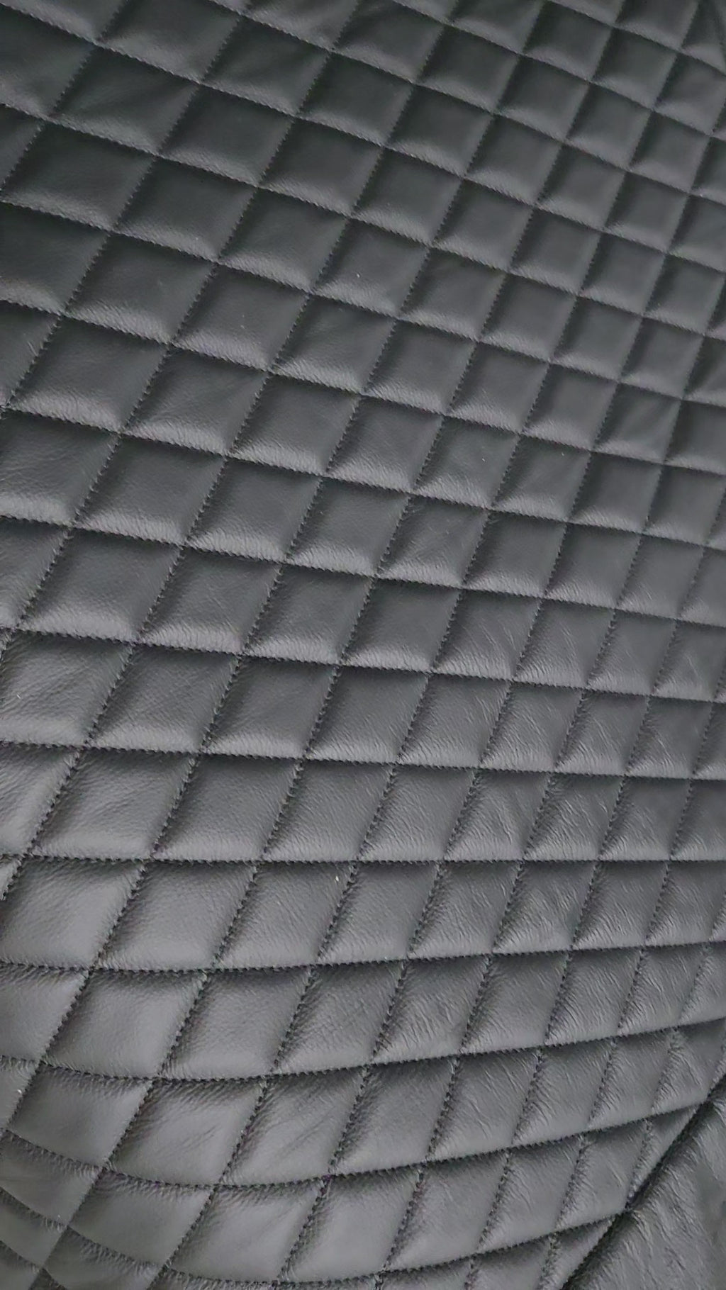 Quilted Diamond Leather Panels (34" x 45")