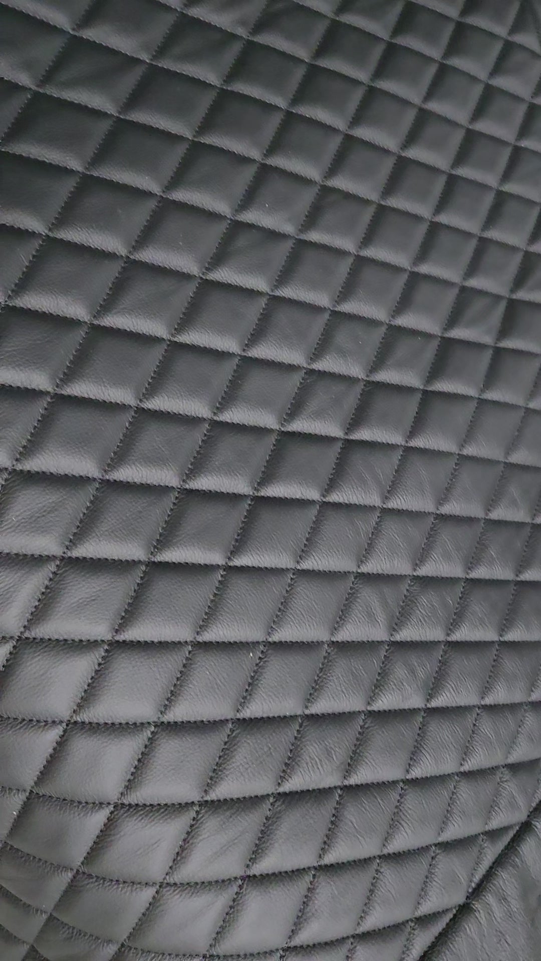 Quilted Diamond Leather Panels (34" x 45")