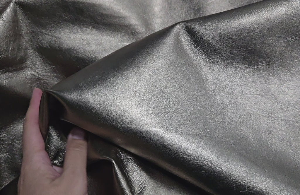 Black Gold 2 Oz Leather Lambskins (6 - 7 Square Feet)