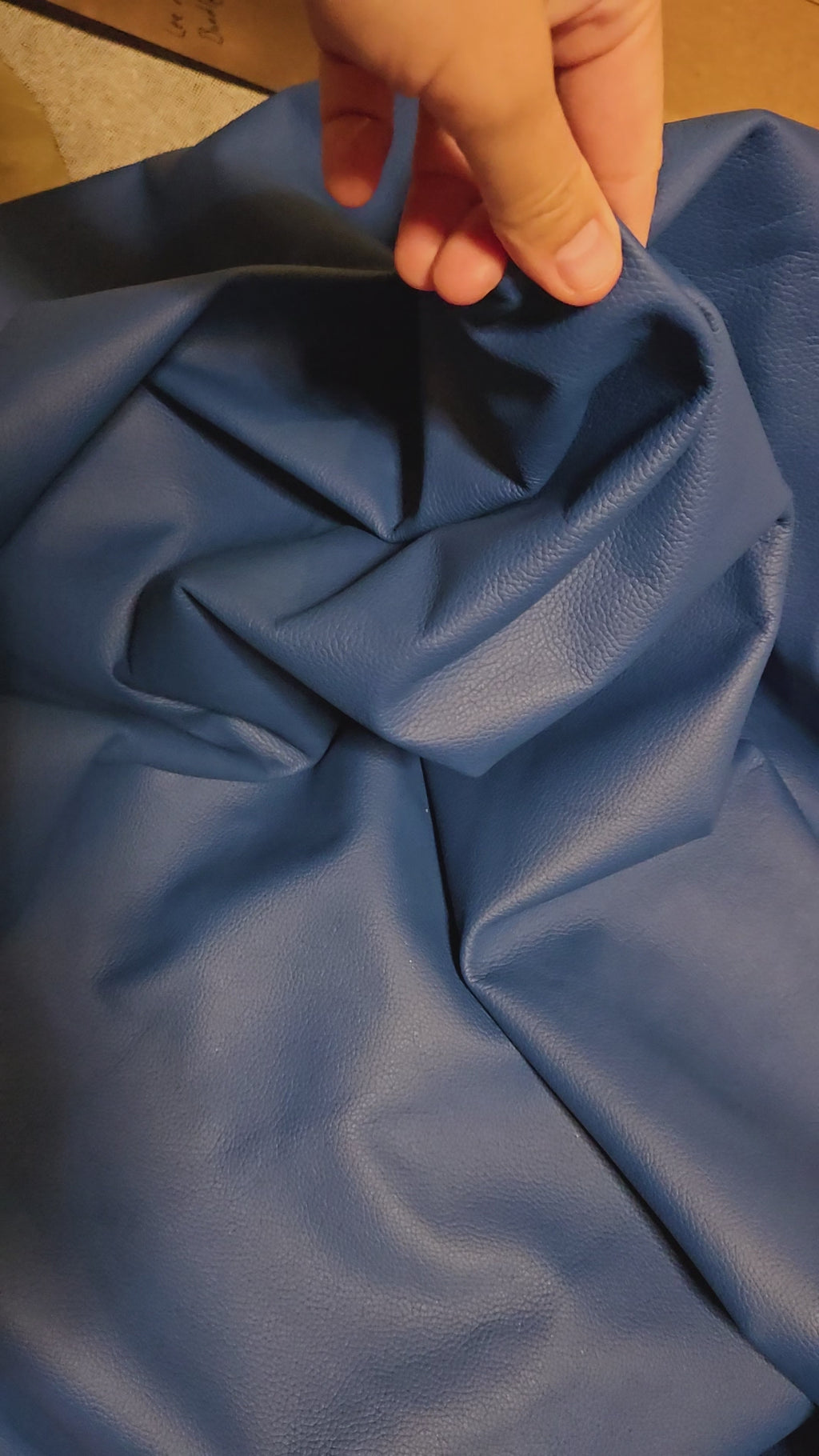 Royal Blue Italian Pebbled Grain 3 Oz Leather Hides