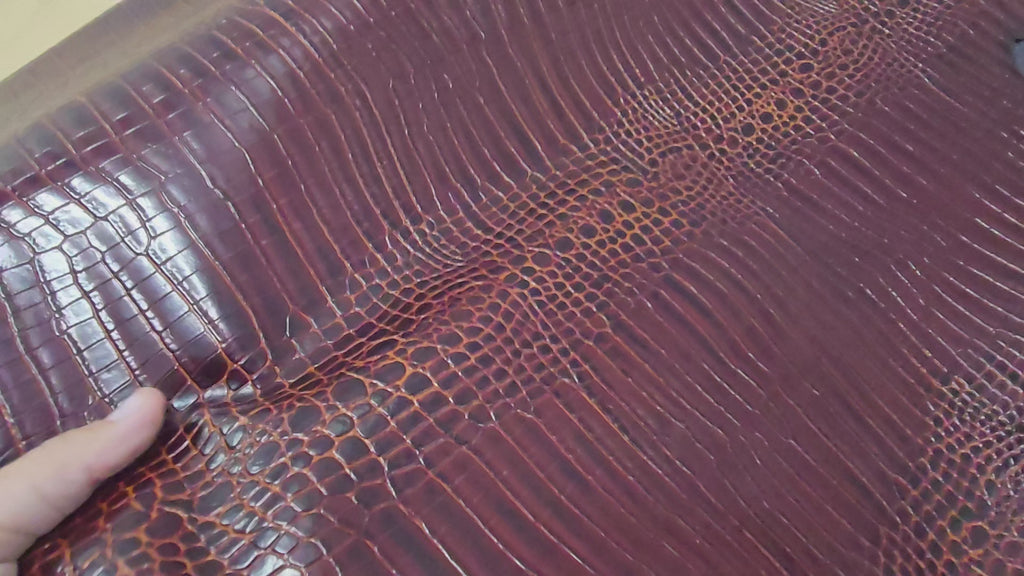 Variegated Brown 3 - 4 Oz Leather Quarter Hide (8 - 9 Square Feet)
