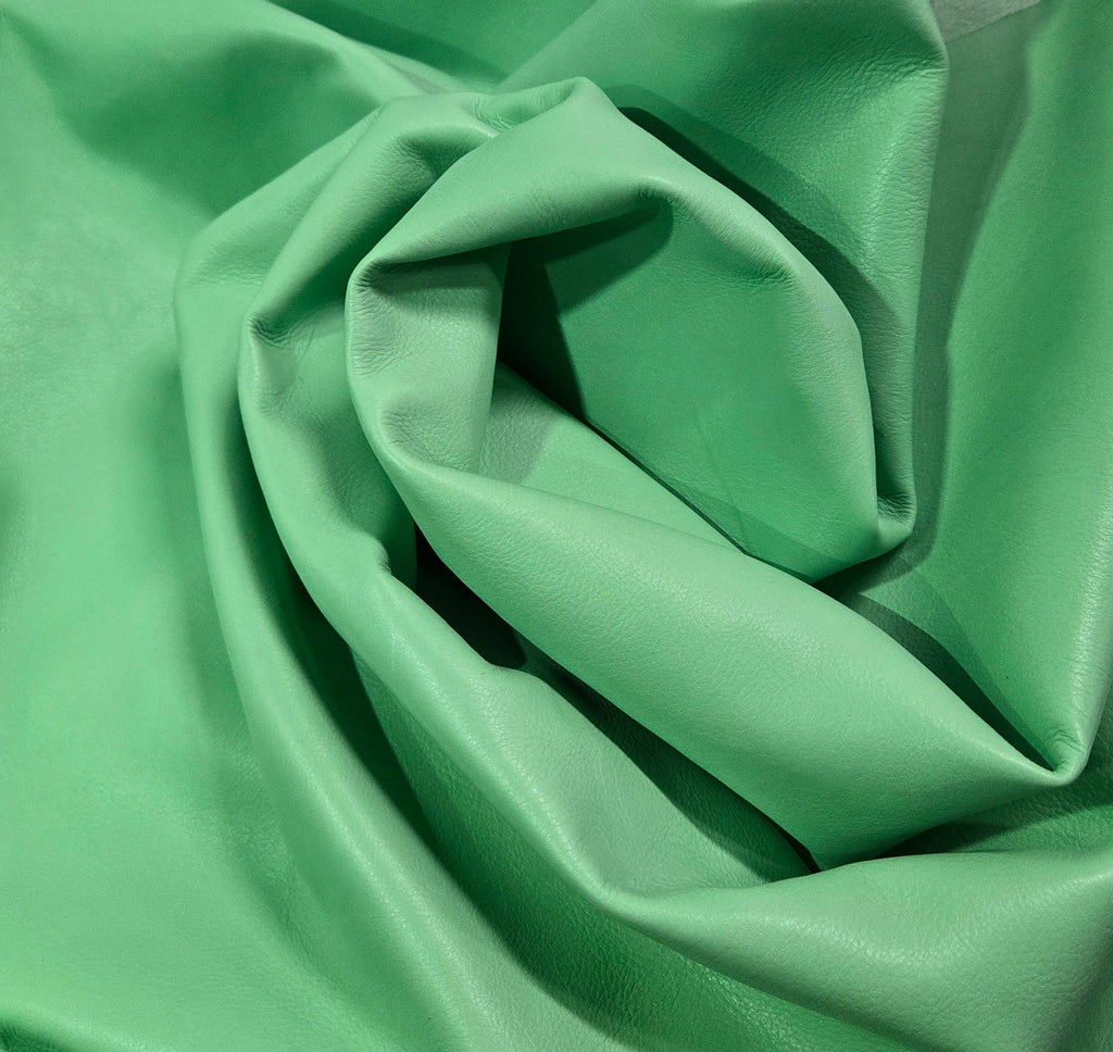 Pistachio Green 1.75 - 2 Oz Calf Leather (7 - 8 Square Feet)