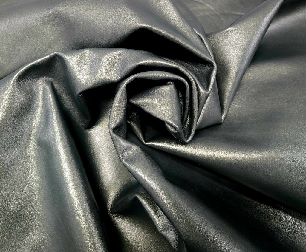 Pearlescent Hunter Green 2.5 - 3 Oz Leather