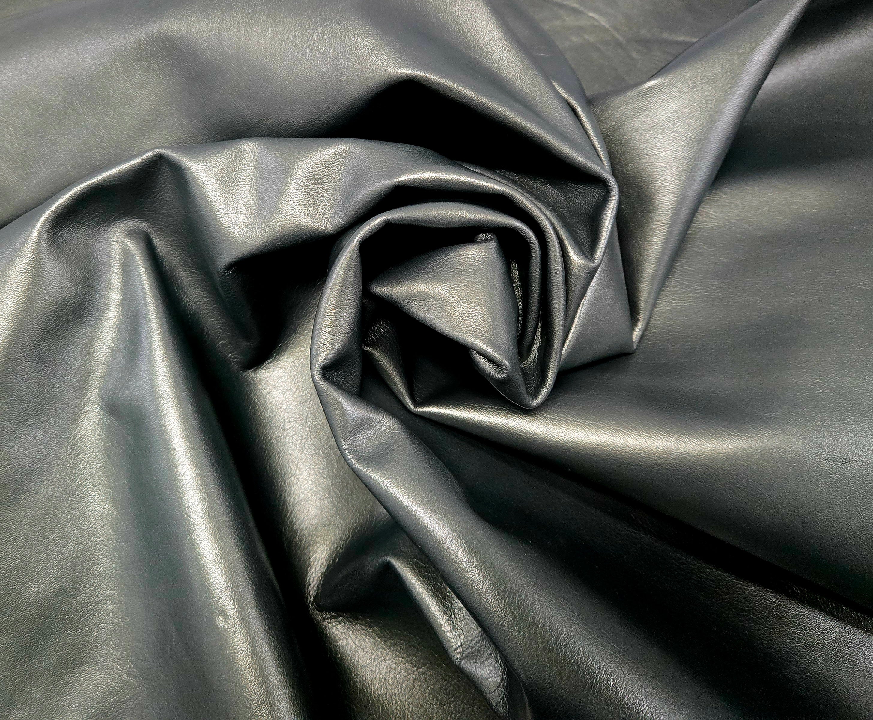 Pearlescent Hunter Green 2.5 - 3 Oz Leather