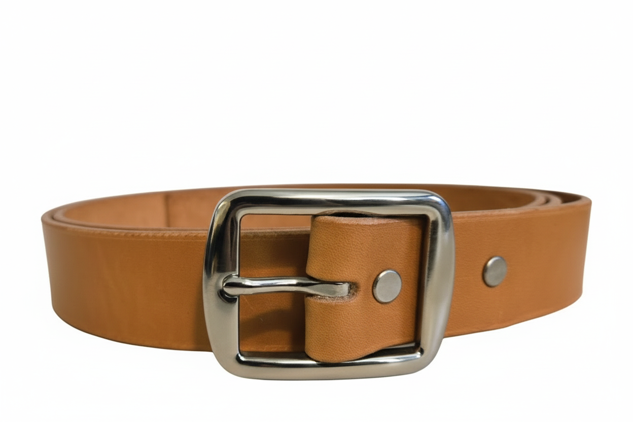 Hermann Oak Leather Belt in London Tan color