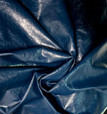 Air Force Blue Crackled Effect 2 Oz Leather Lambskins (6 - 7 Square Feet)