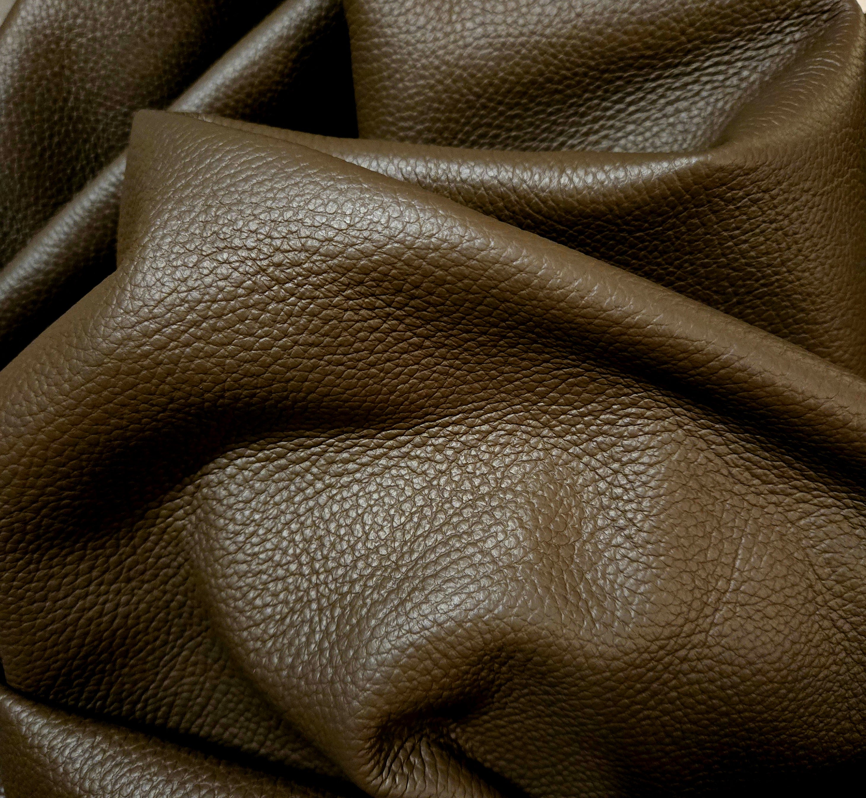 Premium Italian Pebble Grained Leathers 4oz - Quarter Hides