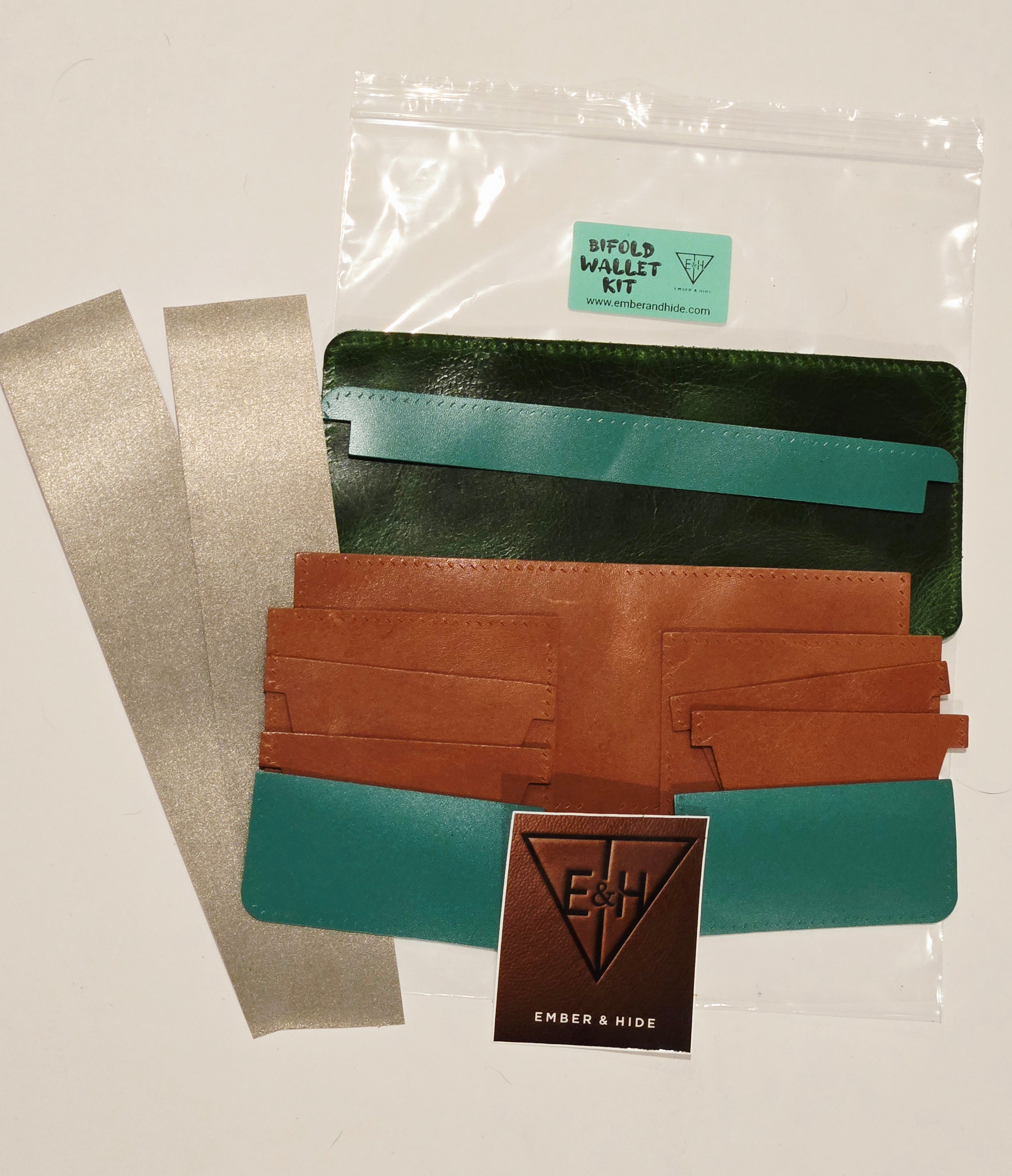 Bifold Wallet Leather Kits