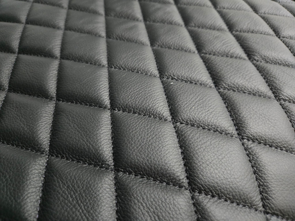 Quilted Diamond Leather Panels (34" x 45")
