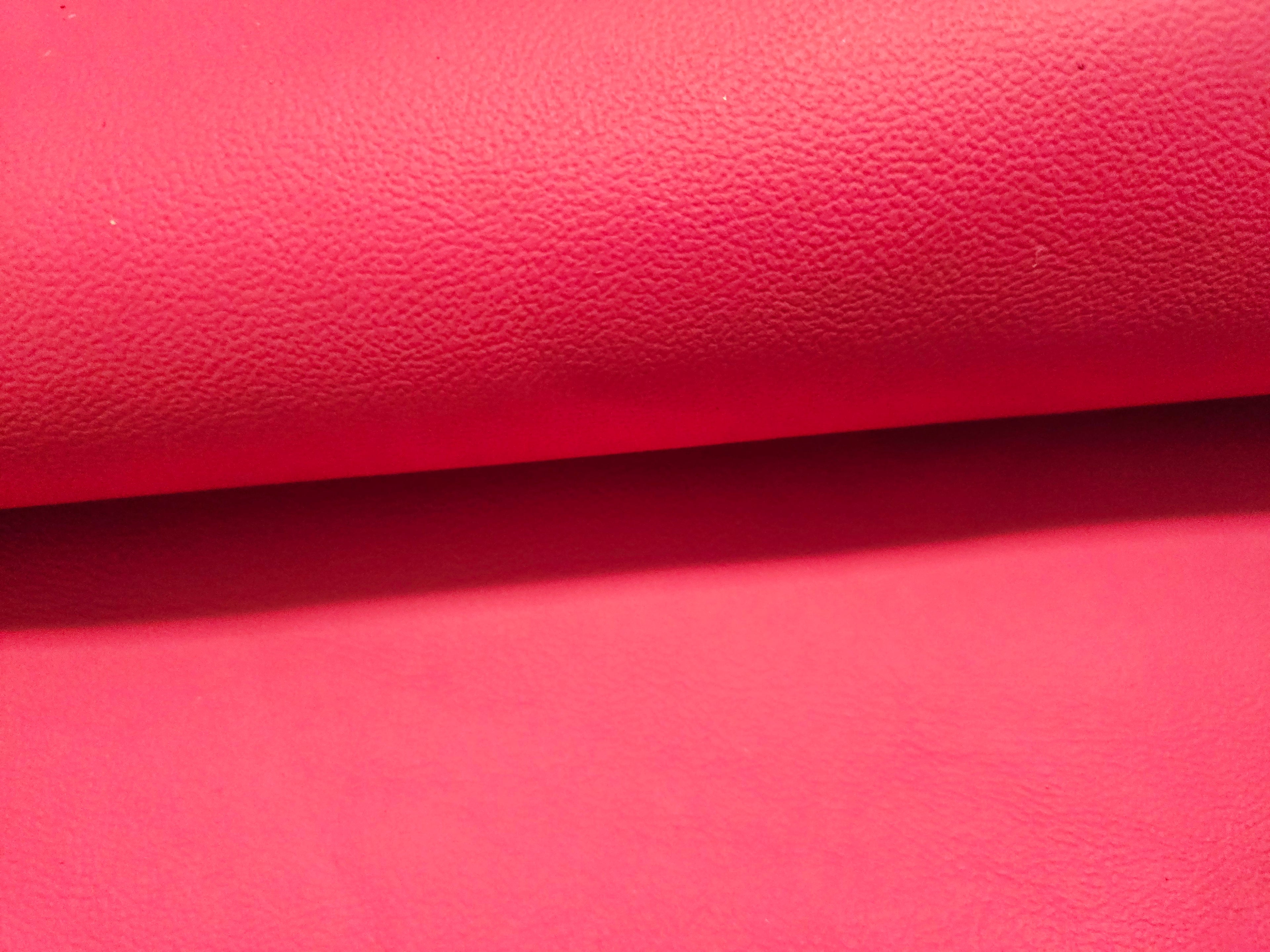 Hot Pink 2-3 Oz Leather Quarter Hides (11 - 12 Square Feet)
