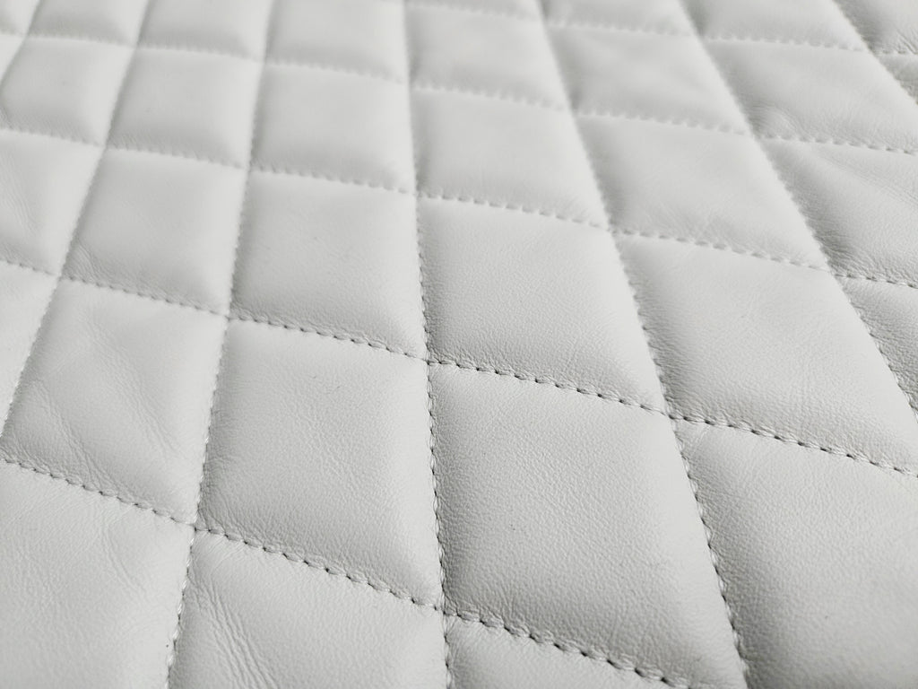 Quilted Diamond Leather Panels (34" x 45")