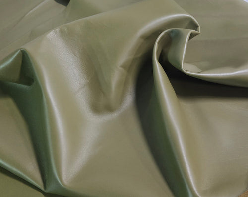 Army Green 2 Oz Leather Lambskins