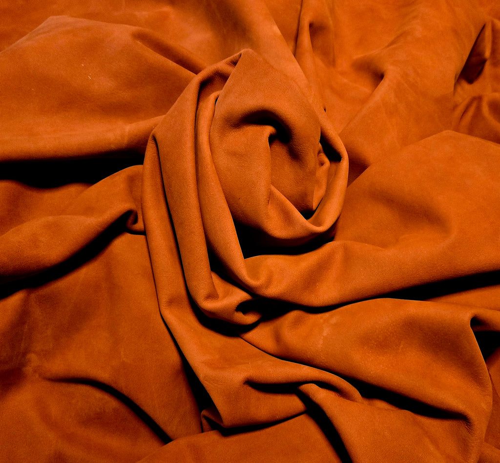 Nubuck 2.5 Oz Leather Quarter Hides (12 Square Feet)