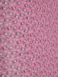 Pink Bunny Print Calf Quarter Hide