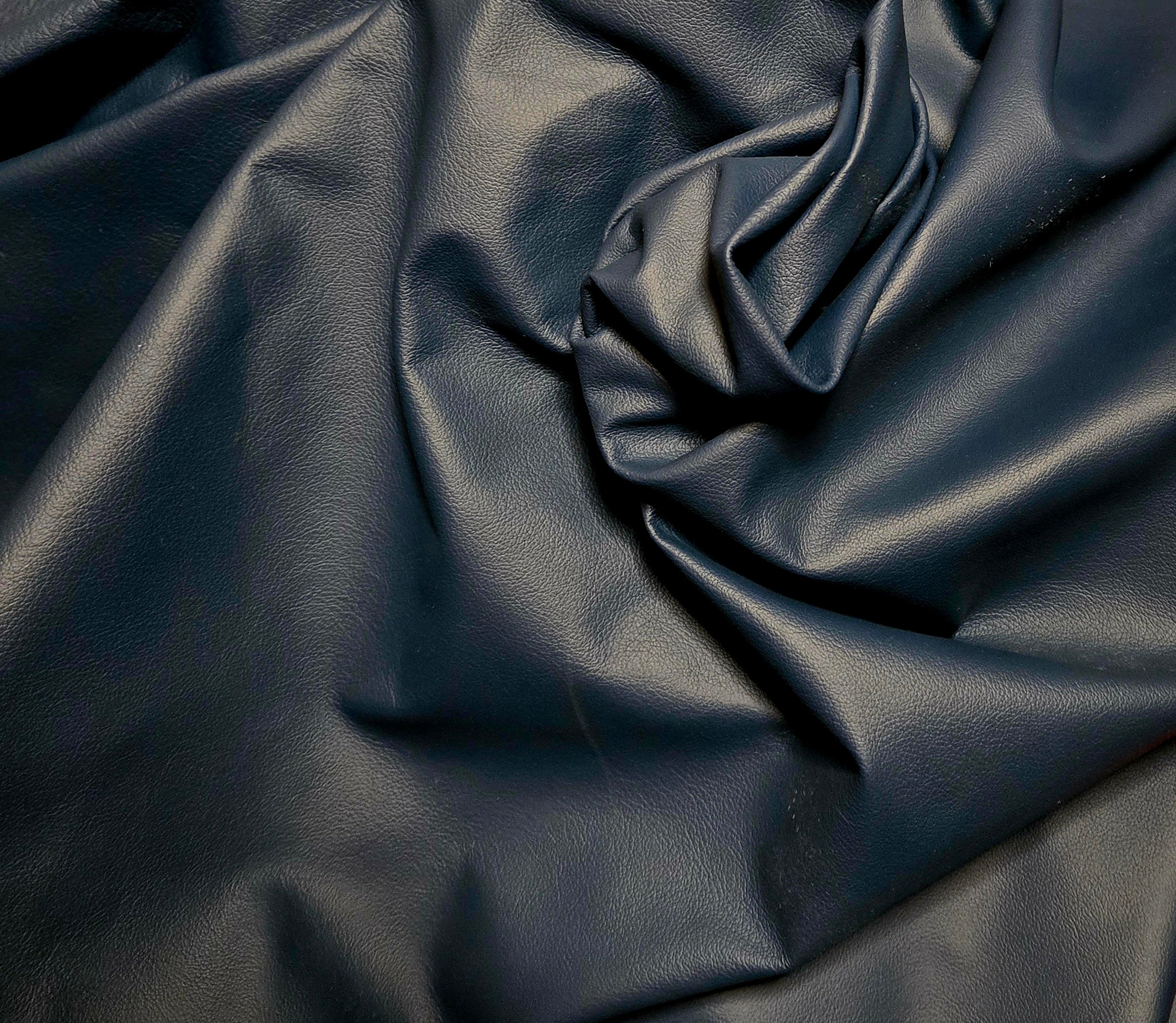 Navy Blue 3 Oz Leather Hides