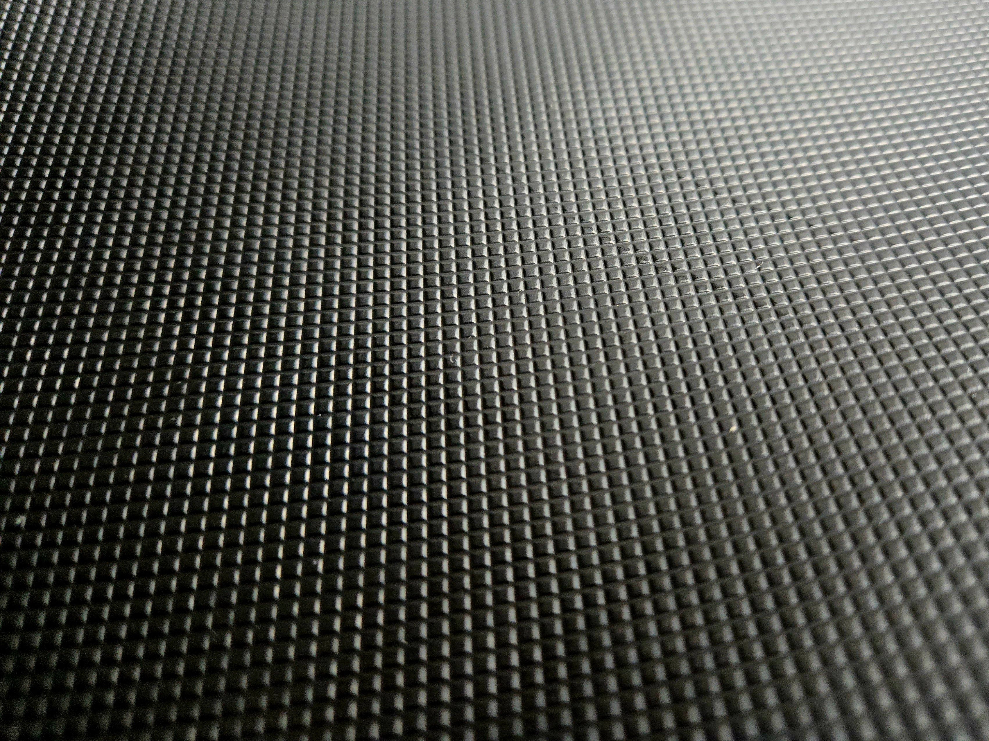 Matte Black Embossed Tiny Diamonds 3 Oz Leather Quarter Hides (9 - 10 Square Feet)