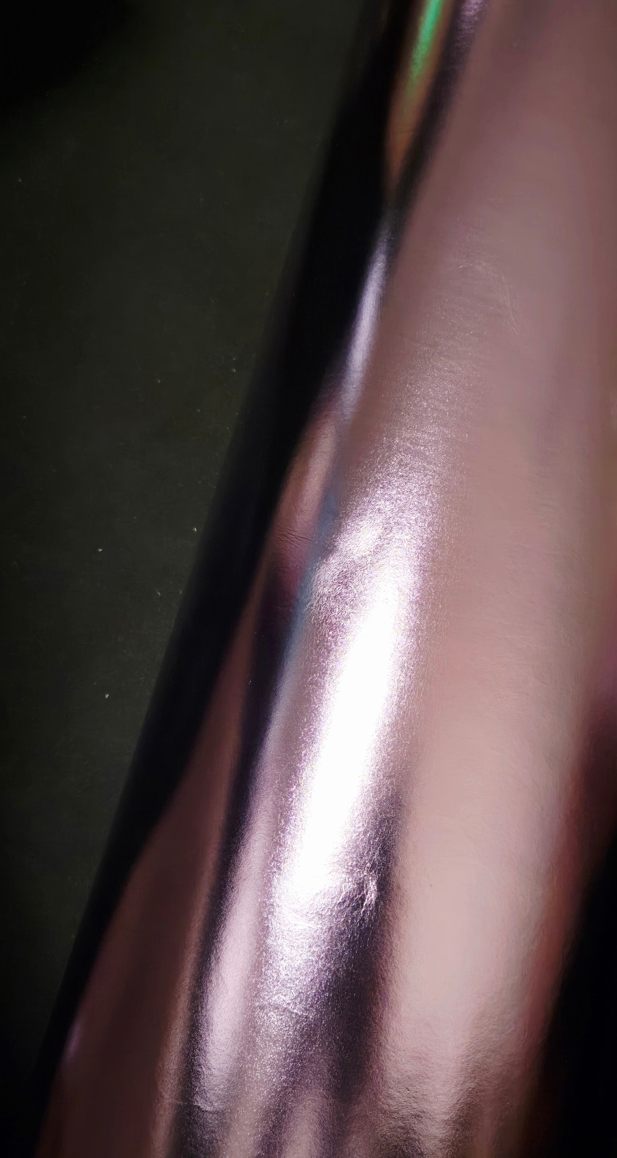 Metallic Pinkish Purple 2.5-3 Oz  Leather Quarter Hides (10 Square Feet)