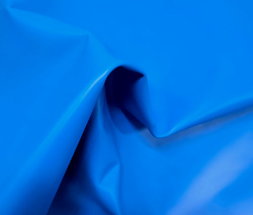Azure Blue 3 - 4 Oz Leather Quarter Hides (10 - 11 Square Feet)