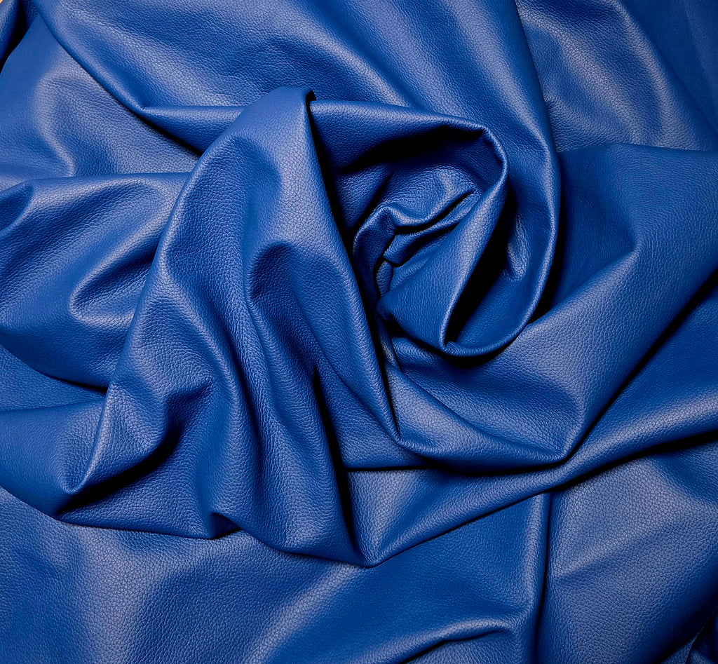 Royal Blue Italian Pebbled Grain 3 Oz Leather Hides
