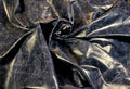 Blue Crackled Effect Leather 2 Oz Quarter Hides (12 Square Feet)