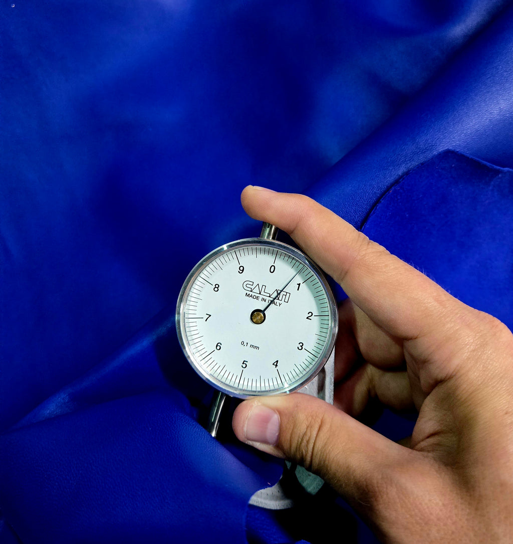 Royal Blue 2 Oz Leather Lambskins (6 - 7 Square Feet)