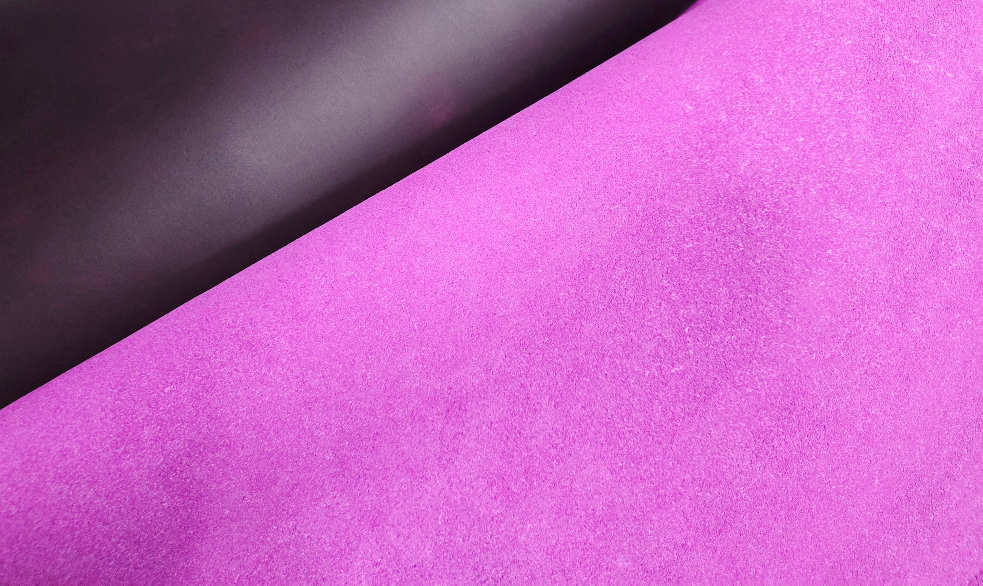 Purple Violet Pull-up 4 Oz Leather Quarter Hides (11 - 12 Square Feet)
